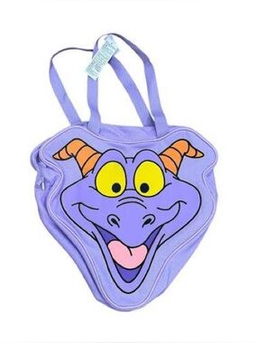 Disney Figment large face canvas tote NWT